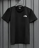 Чорна футболка чоловіча S M XL XXL, фото 7