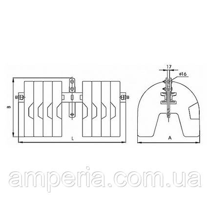 Баласт БЛ-400-1 (100 кг), фото 2