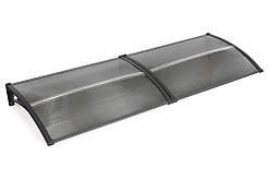 Навіс для дверей Tiset 100 x 400 см CoverTech антрацит 62738