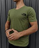 Футболка чоловіча хакі S M XL XXL, фото 5