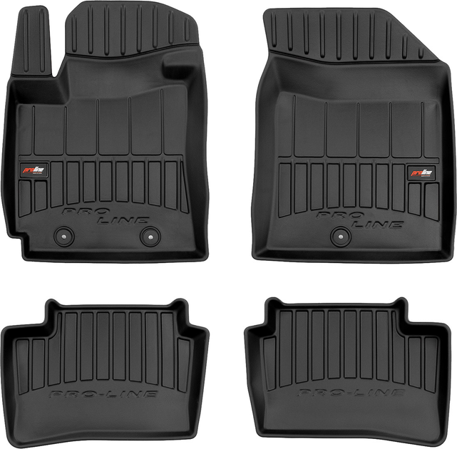 Коври салону гумові Hyundai i10 II 2013-2019 / 3D409576, фото 1