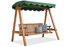 Дерев'яні садові гойдалки Haiti Garden Point 61928
