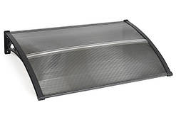 Навіс для дверей Tiset 100 x 200 см CoverTech антрацит 62836