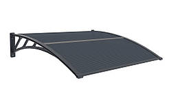 Навіс над дверима Tiset 80 x 120см CoverTech антрацит 62839