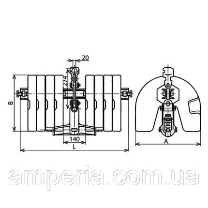 Баласт БЛ-400-2 (100 кг), фото 2