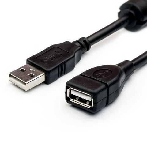 Подовжувач USB AM - USB AF 1,5m black