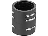 Проставки рульової колонки SRAM UD Carbon, Gloss White Logo (2.5mm x 2, 5mm x 1, 10mm x 1, 20mm x 1) (00.4318.035.001), фото 4
