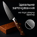 Точила для ножів, ручна точилка для ножів, керамічна точилка для ножів Hechpro (SHRP), фото 3