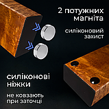 Точила для ножів, ручна точилка для ножів, керамічна точилка для ножів Hechpro (SHRP), фото 4