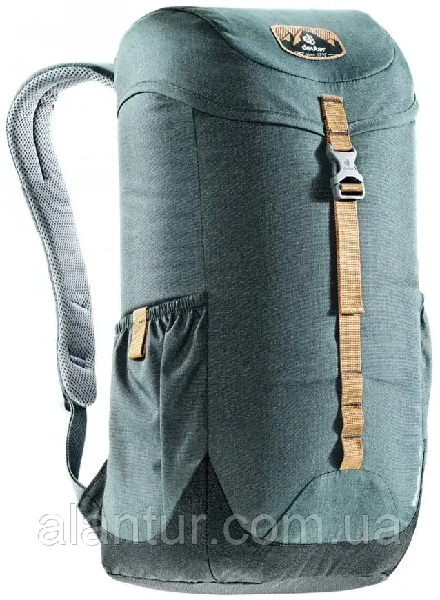 Міський рюкзак DEUTER Walker 16, антрацит, ортопедична спинка, 16 л