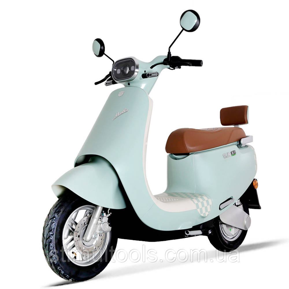 Електроскутер Prof1 MES 1028-4 VIVA м'ятний двигун 600 Вт, фото 1