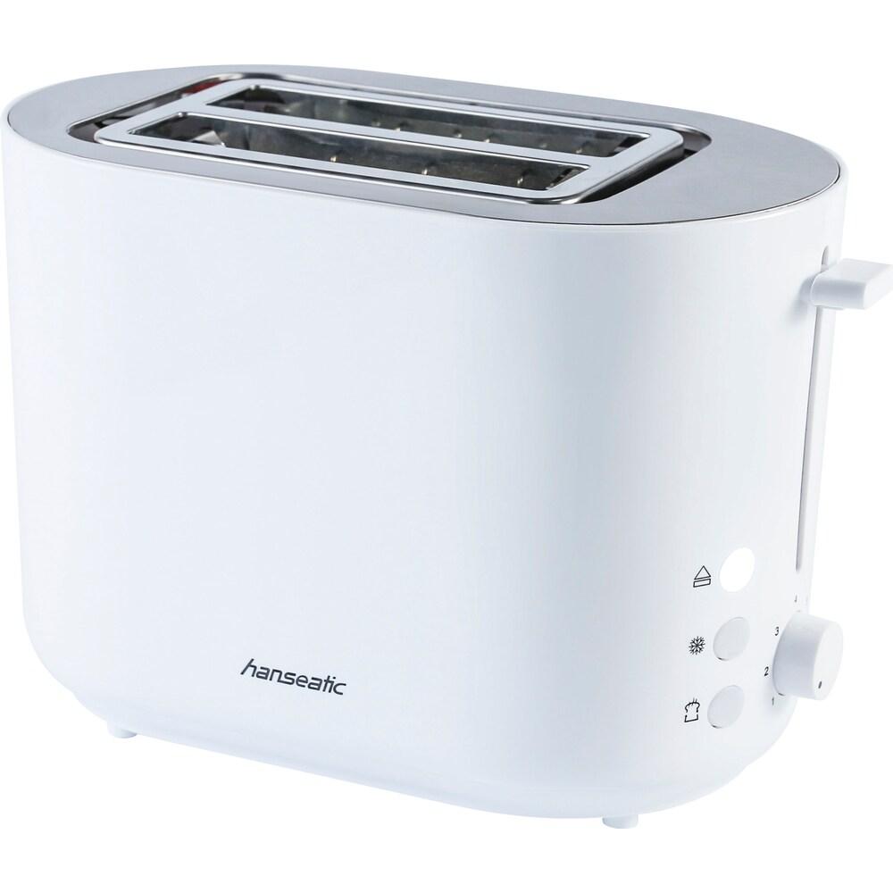 Тостер Hanseatic »HT2850WD ', 2 коротких відділення, для 2 скибочок, 850 Вт, з підігрівом булочок