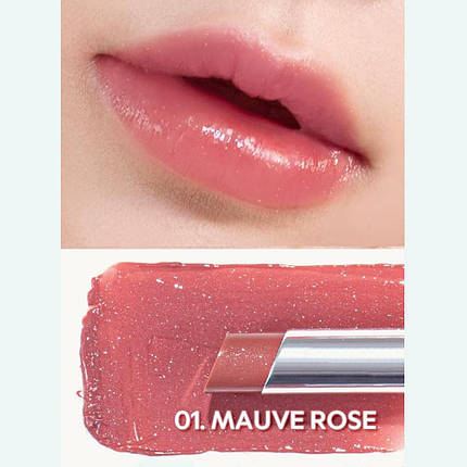 Зволожувальний бальзам-тинт для губ TIRTIR Waterism Glow Melting Balm 01 Mauve Rose, фото 3