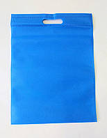 Сумка, екошопер (блакитна, 30*40см)