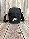 Чоловіча барсетка через плече найк Nike сумка чорна, фото 4