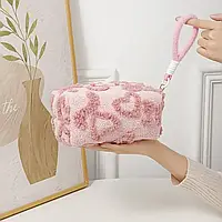 Жыноча косметичка світло рожева