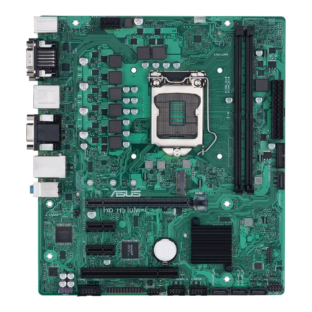 Материнська плата Asus Pro H510M-C/CSM LGA 1200 (PRO H510M-C/CSM) Б/В