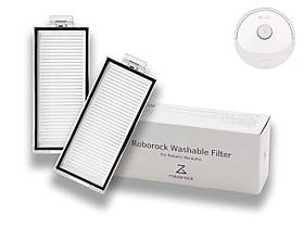 Набір HEPA-фільтрів (2 шт.) для Roborock Q8 Max / Q8 Max+ / Q5 Pro / Q5 Pro+ / Q5 Max+ / Q7 Max / Q7 Max+ / Q5 DuoRoller+