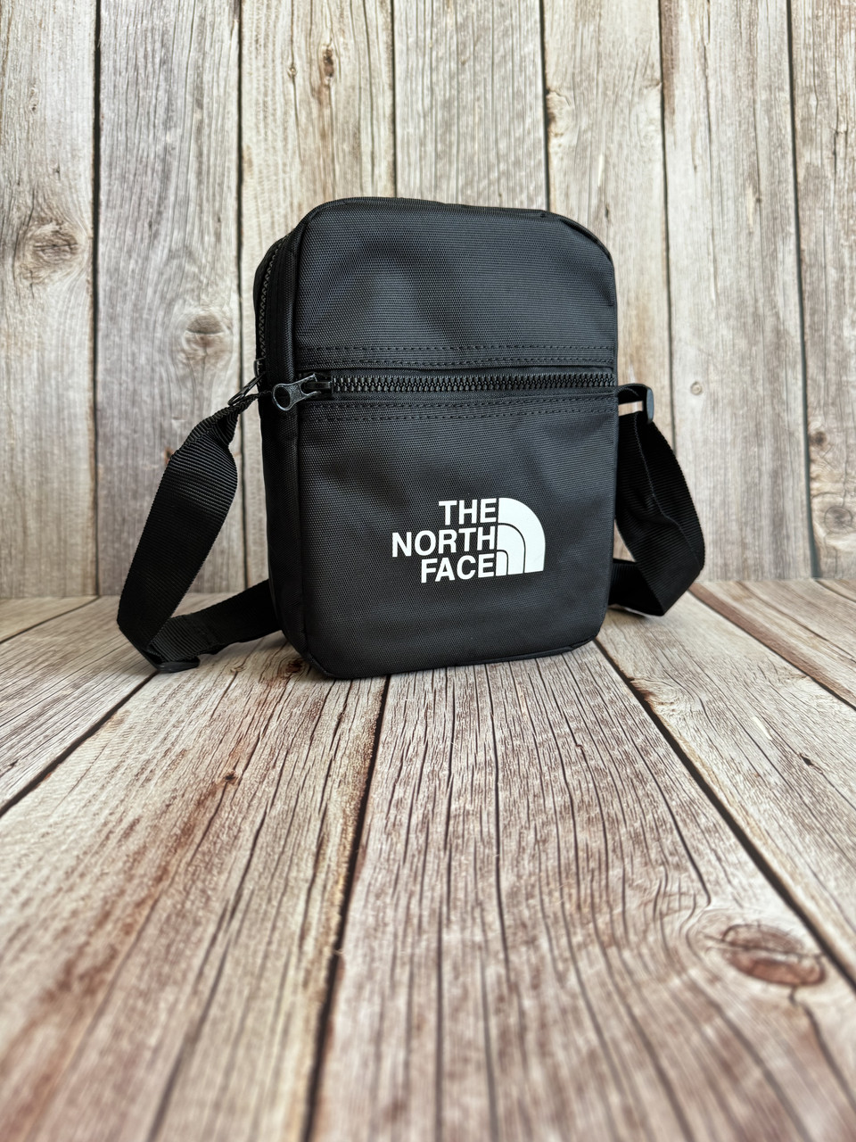 Сумка через плече тнф The north fece месенджер чорна