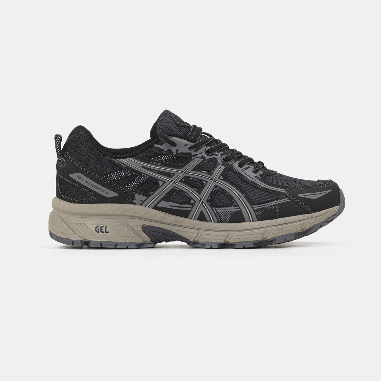 Жіночі Кросівки Asics GEL-VENTURE 6 Black Khaki / Асікс Гел Вентуре 6