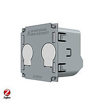 Розумний механізм сенсорний ZigBee вимикач 2 сенсори Livolo (VL-FC2Z-2G)