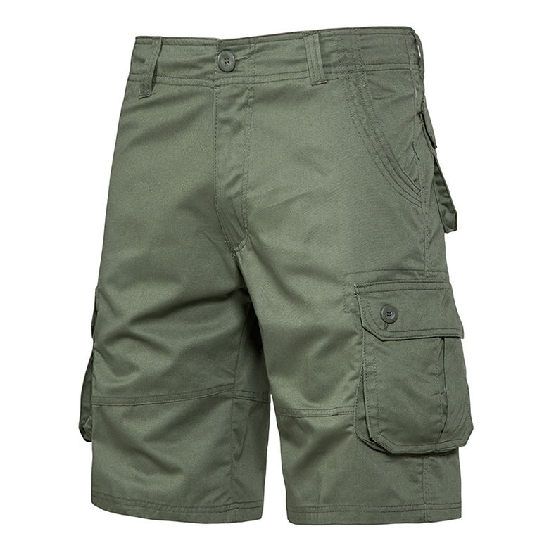 Чоловічі шорти-карго літні "ABC" Олива, розмір S