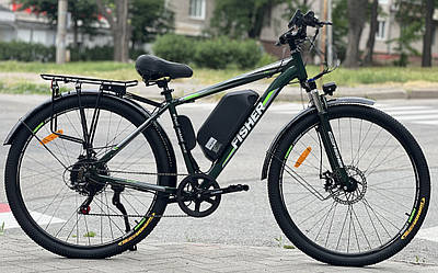 Електровелосипед 29" Corso Fisher FH-21012 500W 48V15Ah темно-зелений