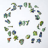 Середній Дерев'яний Пазл Woods Story Іриси (Вінсент Ван Гог) L, фото 4