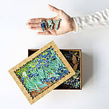 Середній Дерев'яний Пазл Woods Story Іриси (Вінсент Ван Гог) L, фото 9