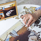 Дерев'яний пазл-лабіринт Woods Story Постійність пам'яті (Сальвадор Далі) L, фото 10