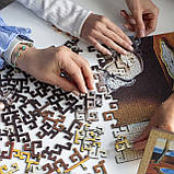 Дерев'яний пазл-лабіринт Woods Story Постійність пам'яті (Сальвадор Далі) L, фото 7