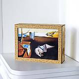 Дерев'яний пазл-лабіринт Woods Story Постійність пам'яті (Сальвадор Далі) L, фото 9