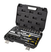 Набір торцевих головок і біт 72шт, 1/4" 1/2" CrV SIGMA (6003741)