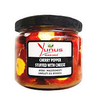 Перець чері фарширований сиром Yunus 290 г