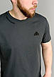 Чоловіча спортивна футболка Adidas чорна футболка Адідас люкс якість, фото 9
