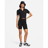 Шорти-велотреки жіночі спортивні Nike W NSW CLSC HR 8IN SHORT, фото 5