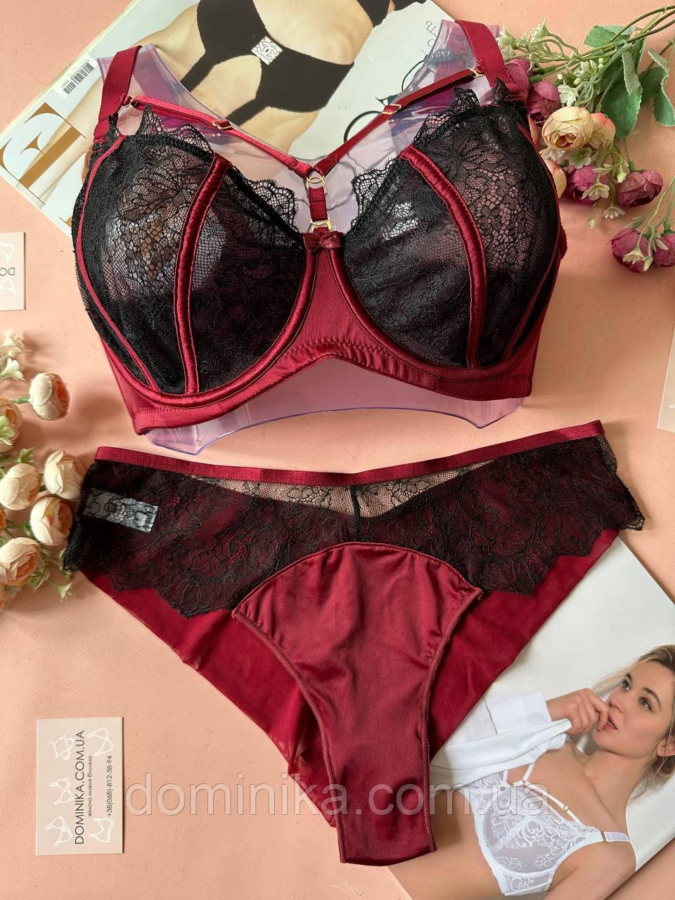 85/90D Жіноча спідня білизна комплект на четвертий розмір грудей