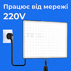 Відеосвітло Yongnuo LED YN600 Air 40W постійне світло для фото, відео зі штативом 2.1 м. Студійне світло., фото 4