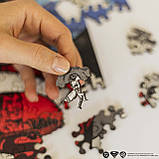 Фігурний дерев'яний пазл Woods Story Супермен Легенда героя XL, фото 4