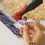 Фігурний дерев'яний пазл Woods Story Супермен Захисник Метрополіса XL, фото 3