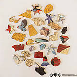 Фігурний дерев'яний пазл Woods Story Супермен Захисник Метрополіса XL, фото 4