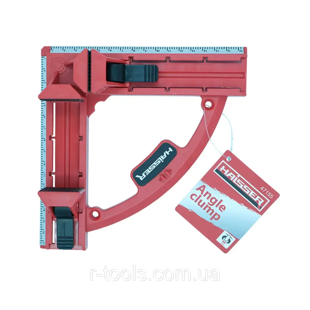 Струбцина кутова пластикова 95 мм Haisser 47155