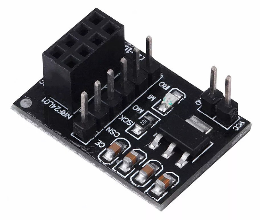 Адаптер живлення для NRF24L01, стабілізатор 3.3V AMS1117, модуль підключення до Arduino, ESP32, STM, фото 1