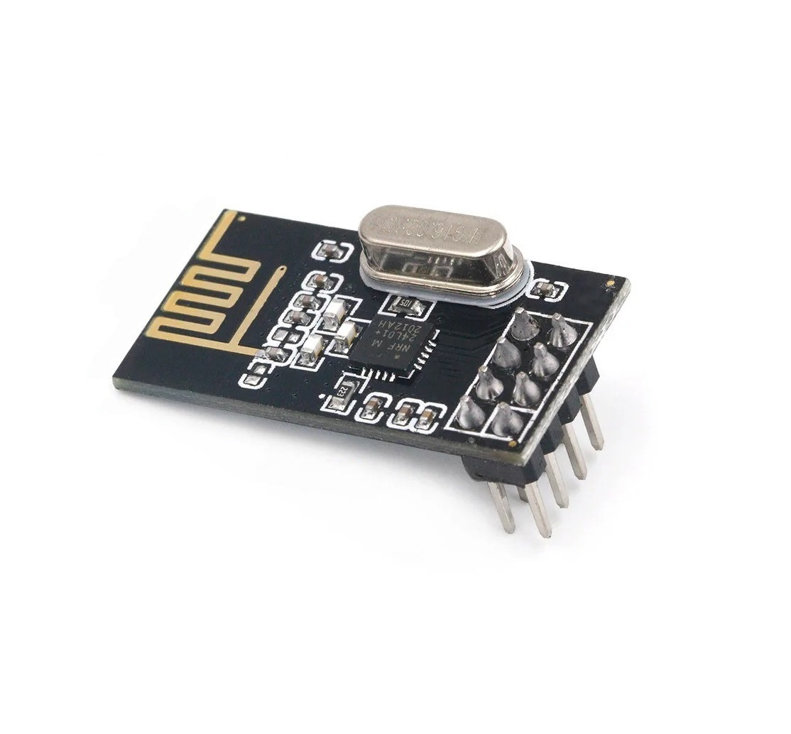 Трансивер бездротовий NRF24L01 DIP 2.4GHz, 100м для Arduino, ESP32, STM32, IoT радіозв’язку