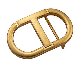 Ремінна пряжка 40мм М-30675 колір Темне-золото