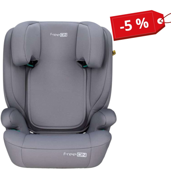 Автокрісло 2в1 FreeON VEGA light grey