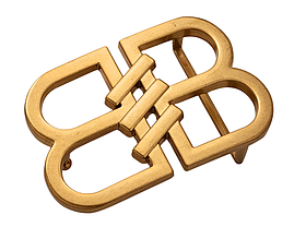 Ремінна пряжка 40мм М-30680 колір Темне-золото