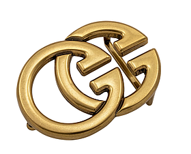 Ремінна пряжка 30мм М-30684 колір Темне-золото