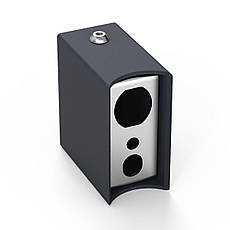 Модуль прихованого ел. під'єднання (для круглої стійки Ø 30) Графіт