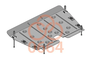 Захист двигуна Lexus ES 300 (2007-2011) Кольчуга